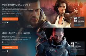 It also lists all game editions and the content they include. Wario64 On Twitter Mass Effect 2 Dlc Bundle Is 7 49 On Origin Https T Co Dr2dflxeou Mass Effect 3 Dlc Bundle 8 99 Https T Co 4fcklopxua Https T Co R2chqcuy1u Twitter