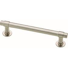 Liberty Essentials Francisco 4 In 102mm Center To Center Satin Nickel Drawer Pull P29617 Sn C Drawer Pulls Satin Nickel Pulls Satin Nickel Hardware