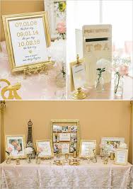 A Pink And Gold Reception You Wont Believe Wedding Welcome Table Wedding Guest Book Table Gift Table Wedding