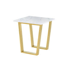 42 diameter x 1.5 thick Cameron Gold Coffee Table 212 Meridian Furniture Coffee Tables Comfyco Furniture
