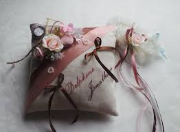 Coussin Mariage Champetre Chic Personnalise Fait Main Coussin Alliance Mariages Champetre Chic Coussin Mariage
