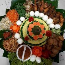 Nasi Tumpeng Indonesia Dishes National Dish Cooking Recipes