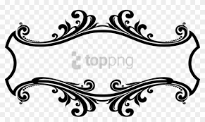 I'm fairly new to design and photoshop so please let me know. Free Png Download Decorative Png Png Images Background Border Design Png Black And White Clipart 2875109 Pikpng