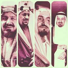 the founding father king abdulaziz al saud first and his sons king saud bin abdulaziz al saud king faisal king faisal seven pillars of wisdom house of saud