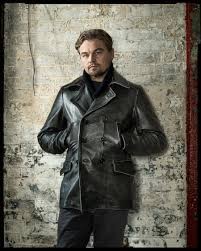 Leonardo Dicaprio The Wired Interview Leather Jacket Men Leather Jacket Jackets Men Fashion