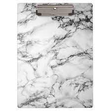 Black White Marble Clipboard Zazzle Com In 2021 Black And White Marble White Marble Marble Room Decor