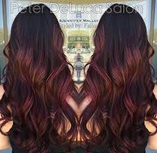 Violet Carmel And Chocolate Balayage Red Balayage Hair Highlights For Dark Brown Hair Balayage Hair