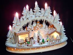 3d Led Lichterbogen Schwibbogen Weihnachtsmarkt 4