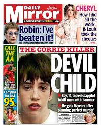 Image result for daily mail teenagers cover