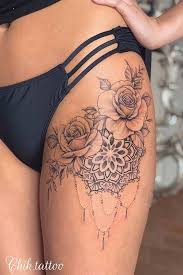 See more ideas about cool tattoos, rose tattoos, tattoos for women. 23 Best Rose Thigh Tattoo Ideas For Women Stayglam
