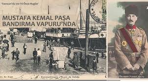 MUSTAFA KEMAL PAŞA BANDIRMA VAPURU'NDA - Güncel - Gazete Gerçek