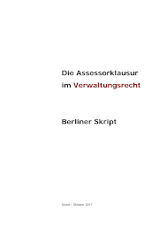 Jedenfalls dann, wenn die anordnung der sofortigen vollziehung nicht nur ursprünglich fehlerhaft war, sondern der fehler i.s.v. Https Www Berlin De Gerichte Kammergericht Assets Rechtsreferendariat Vorbereitungsdienst Downloads Ausbildungsskripte Skriptverwr2017 Pdf