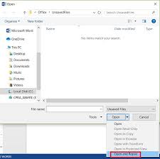 Ms word features an autorecover function to keep backup copies of word docs in case they're lost or deleted. How To Recover Unsaved Microsoft Word Documents Recoverhdd Com