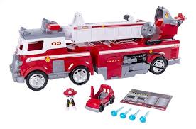 Ce camion de pompiers en bois certifié fsc® 100% n'attend plus que de partir pour éteindre les incendies! Pat Patrouille Camion De Pompier Ultimate Fire Truck Commandez Facilement En Ligne Dreamland