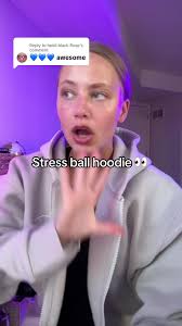 Stress Relief Hoodie with Squishies for Anxiety