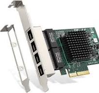 Amazon.com: EDUP Gigabit Quad Port Ethernet Card Server ...