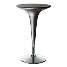Modern counter height bar stools set of 2 swivel barstools height adjustable seat with back dining kitchen room counter pu comfortable bar chairs (red). Magis Bombo Height Adjustable Bistro Table