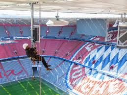 Allianz arena is a football stadium in munich, bavaria, germany with a 70,000 seating capacity for international matches and 75,000 for domestic matches. Telekom Und Fc Bayern Bringen 5g In Die Allianz Arena Deutsche Telekom