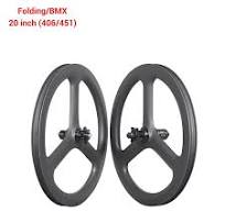 Ruedas De Carbono LightCarbon De 3 Radios De 20 Pulgadas,con ...
