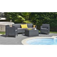 Salon De Jardin Bas En Resine Tressee 5 Places Bahamas Salon Bas De Jardin Salon De Jardin Mobilier De Jardin Jardin Exterieur