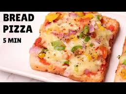 Bread Pizza On Tawa In 5 Minutes Lockdown Recipes At Home Easy Bread Pizza Youtube In 2020 Pizza Bread Recipes Easy Bread