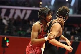 Eagles Advance Five To Final Day, Tigers, Oilers Put Two Wrestlers Each In  Final Day In IHSA State Wrestling Tournament