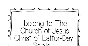 I Belong To The Church Of Jesus Christ Flip Chart Jesus