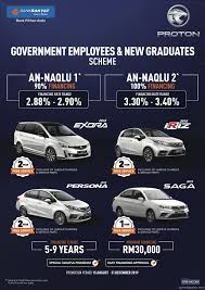 Situs perbandingan pinjaman independen anda. Graduan Baharu Dan Kakitangan Kerajaan Dipermudahkan Berhutang Beli Kereta Dengan Skim Proton Bank Rakyat Gohed Gostan