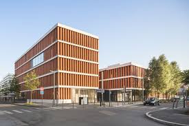 Gallery Of Offices And Shops In Lille Atelier Tarabusi 6 Architecture Modern Architecture Atelier
