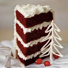 Red Velvet Cake With Coconut Cream Cheese Frosting Recipe Velvet Cake Recipes Christmas Food Desserts Desserts