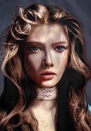 My most recently finished portrait is Joan Jett. Transparent Medea ComArt  paint through my Iwata CM-SB airbrush