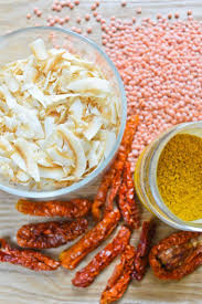 Curry De Lentilles Roses Chou Fleur Et Chips De Coco Recette Chocolate Zucchini Recette Recette De Chips Curry De Lentilles Idee Recette