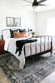 Black And White Boho Rug Black White Boho Inspired Bedroom Makeover Black Bedroom Furniture Bedroom Inspirations Bedroom Inspiration Boho