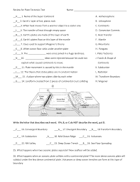 If there are any other security windows or pop ups that follow let a teacher know otherwise the program should open to the plate tectonics. The Theory Of Plate Tectonics Worksheet Answers Worksheet List