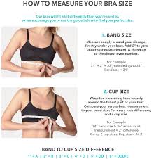 Find Your Fit Size Chart Most Comfortable Bra Bra Bra