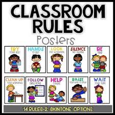Classroom Managment Rules Posters Flashcards Back To School Classroom Rules Poster Classroom Management Poems For Students