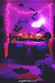 5 Quick Tips For Creating A Spooky Halloween Lair In Your Bedroom Halloween Bedroom Decor Halloween Bedroom Halloween Dorm