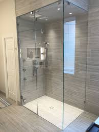 Find installation or replacement labor costs for glass shower. Beautiful Frameless 1 2 Starphire Glass Shower Enclosure By Ultimate Glass Art Inc In Chicago Www Ultima Shower Cabin Modern Bathroom Modern Bathroom Design