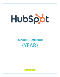 In recognition of outstanding performance we honor. Free Employee Handbook Template For Pdf Word Hubspot