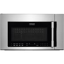These are actually a little bigger in terms of inside space than the electrolux icon. Frigidaire Professional 30 Inch W 1 8 Cu Ft 2 In 1 Over The Range Convection Microwave I The Home Depot Canada