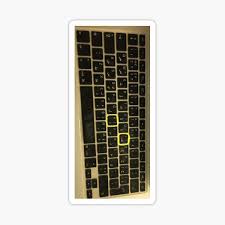 Bohemian wall decor ukrainian keyboard stickers. Retro Keyboard Stickers Redbubble