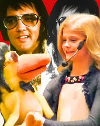 In a one-of-a-kind performance called “Okie Elvis Impersonation,” Darci  Lynne stunned the audience by transforming her duck puppet, Okie, into a  “miniature Elvis” and singing “You're the Devil in Disguise.” With her