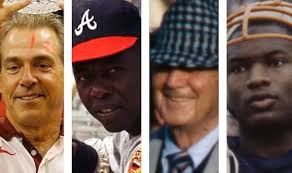 Bear Bryant Nick Saban Bo Jackson Hank Aaron Here's our list of 10 most  important people in Alabama sports history
