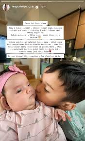 Tengku Dewi Putri Ungkap Cobaan setelah Melahirkan