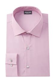 solid slim fit dress shirt