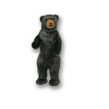 Black Bear Stuffed Animal Large Standing 3 Ft Black Bear Plush Stuffed Animal Bear Stuffed Animal Plush Stuffed Animals Black Bear