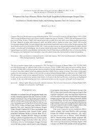 O sesetengah kebebasan asasi ini diperuntukkan di dalam perlembangan. Pdf Pengantar Hak Asasi Manusia Moden Dan Hujah Sangkalan Ia Bertentangan Dengan Islam