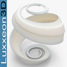 3d Model Math Object 0045 Luxodrome Modern Sculpture Art Spiral Spiral Model 3d Model Model