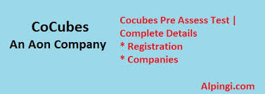 Cocubes Pre Assess Test 2020 Registration Syllabus Complete Details