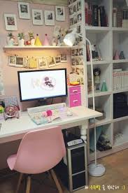 Home interiors show an large windows, geometric details, tree and bird decor themes, wood furniture and asian interior decorating. Cute Korean Desk And Room Decor Desk Decor Interior Decorating Living Room Home Decor Accessories
